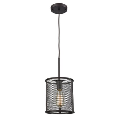 Thomas Williamsport 8'' Wide 1Light Mini Pendant, Oil Rubbed Bronze CN250151